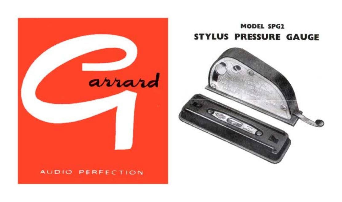 garrard spg 2 brochure