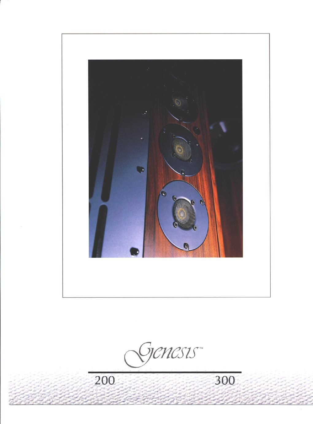 genesis 200 brochure