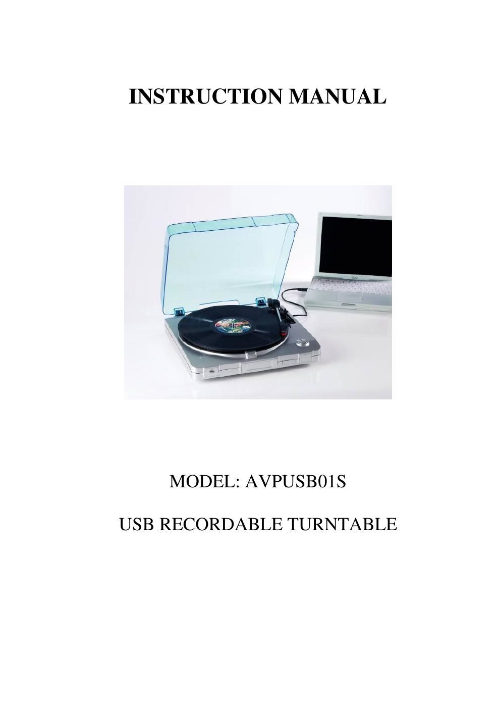 grace avpusb 01 s owners manual