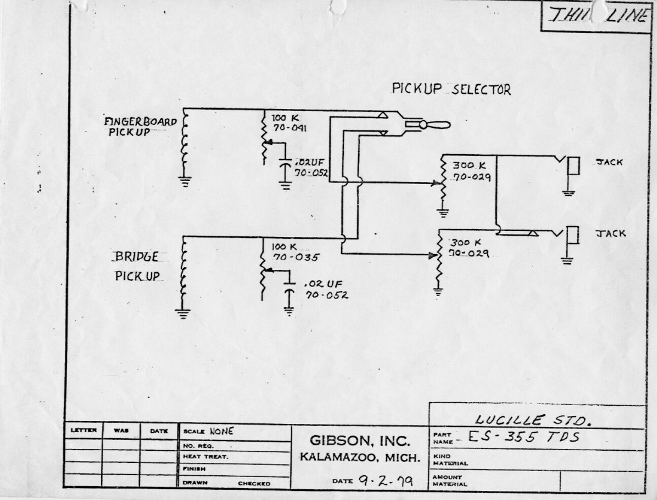 gibson es 355 lucille guitar wiring diagram
