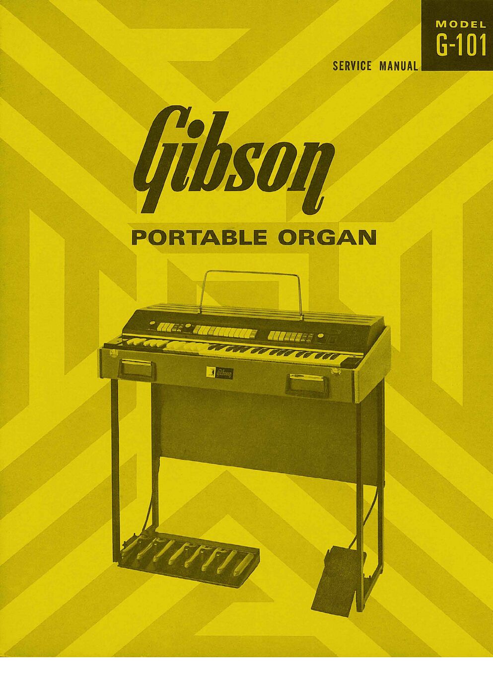 gibson g 101 portable organ service manual