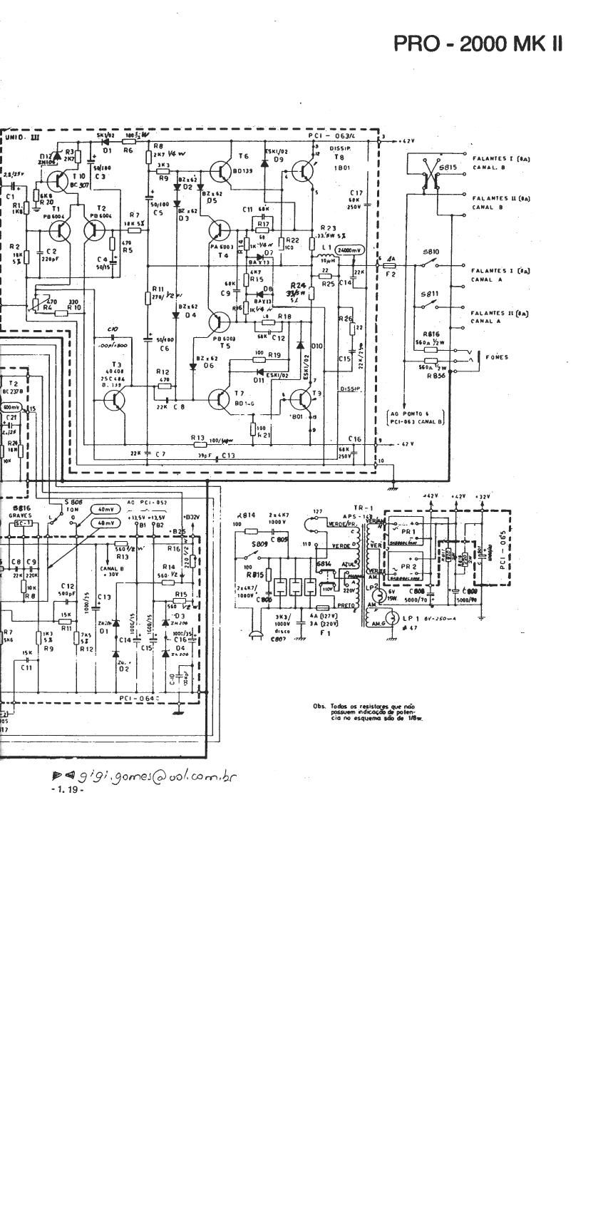 gradiente pro 2000 mkII