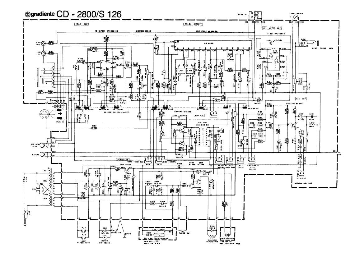 gradiente cd 2800 s126