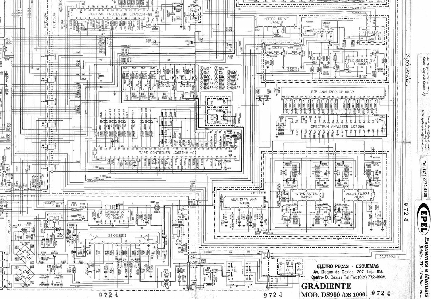 gradiente ds 900 ds 1000