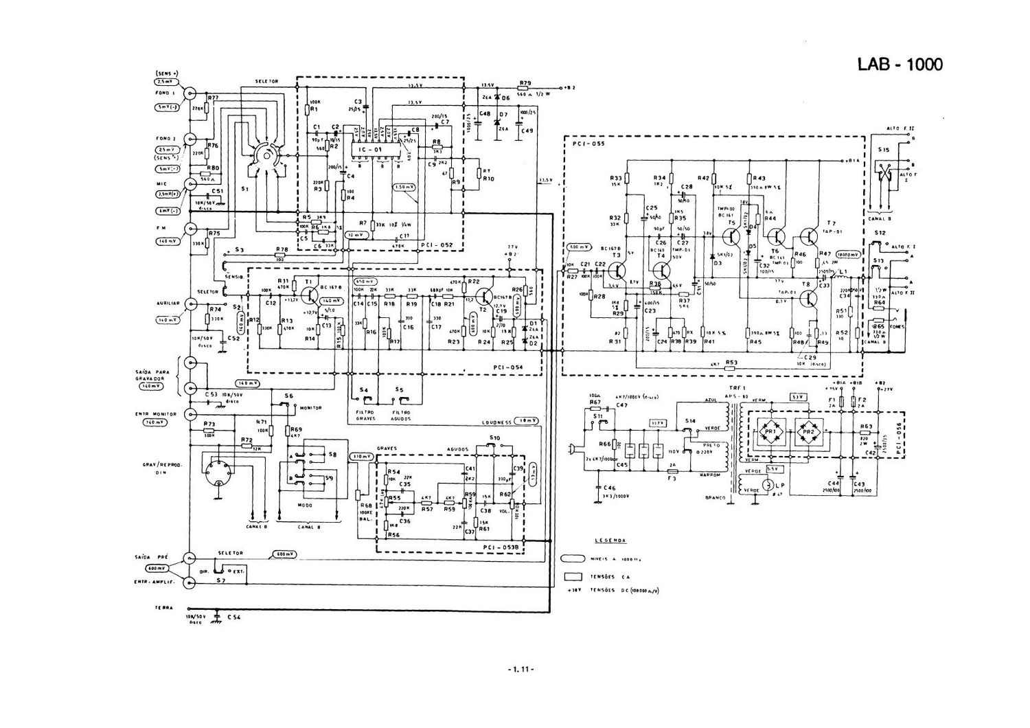 gradiente lab 1000 2