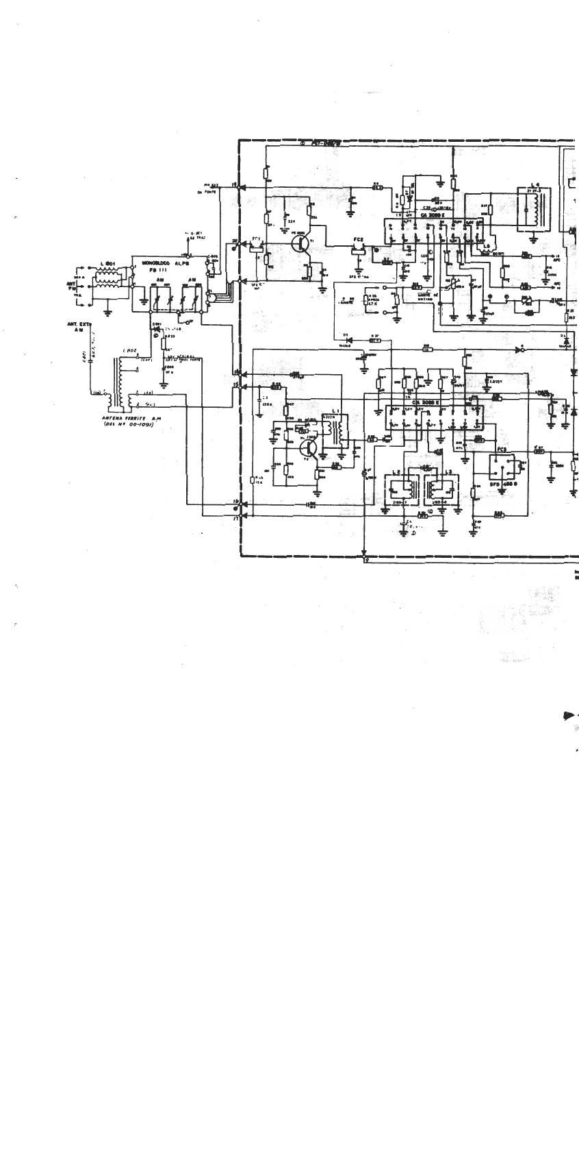 gradiente tuner m8 monobloco alps