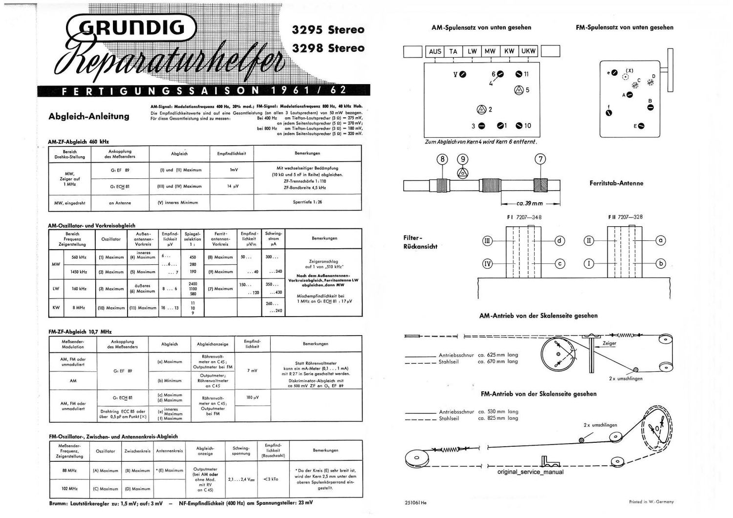 Grundig 3298 Schematic