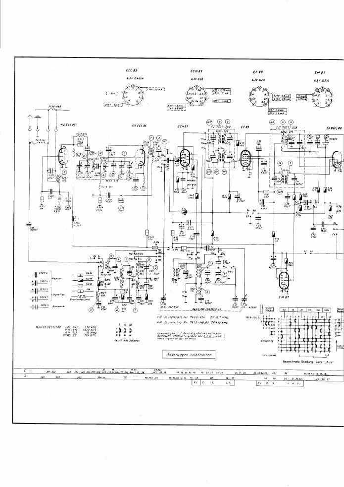 Grundig 3395 Schematic