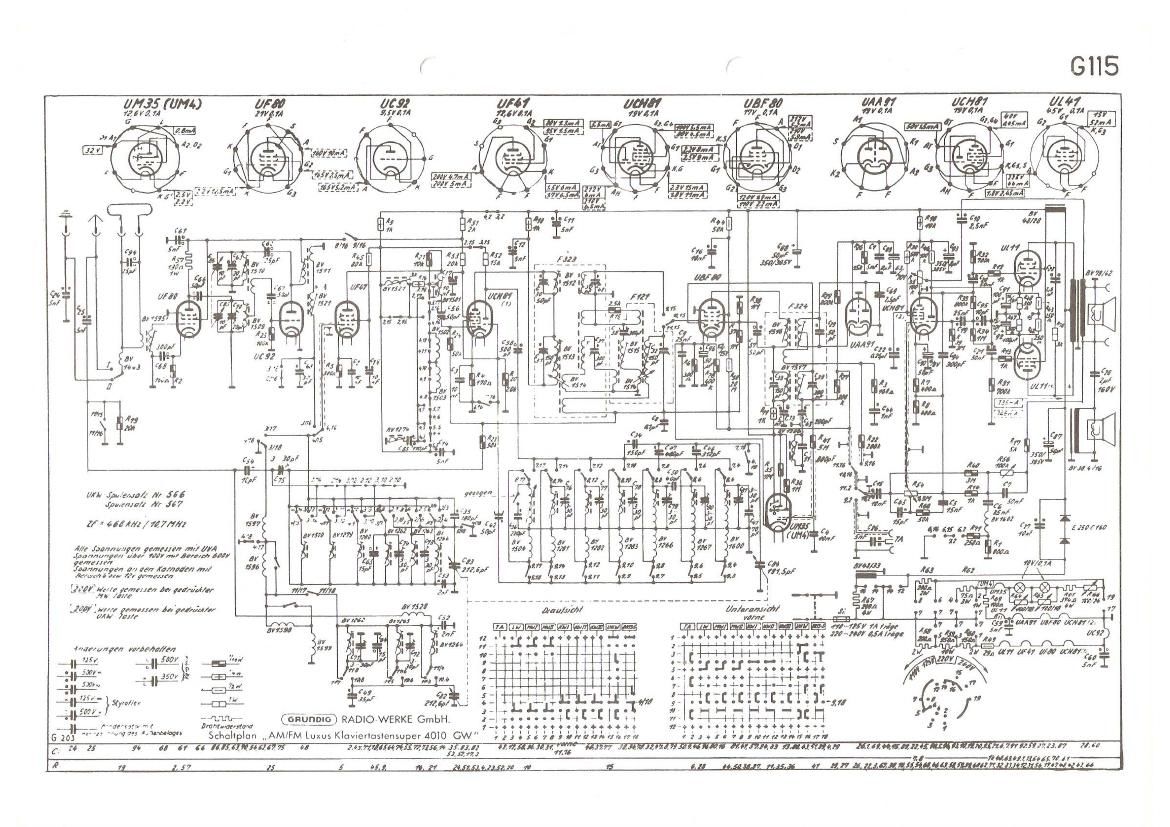 Grundig 4010 GW Schematic 2