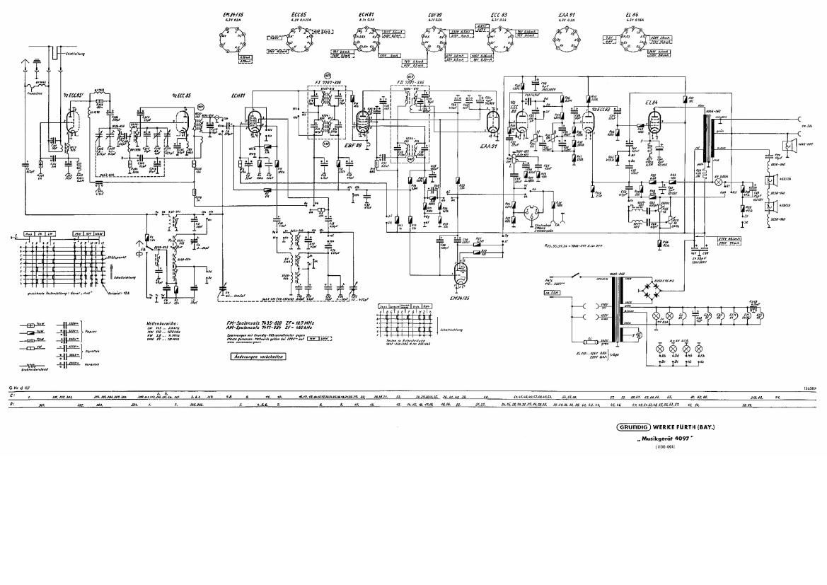 Grundig 4097 Schematic 2