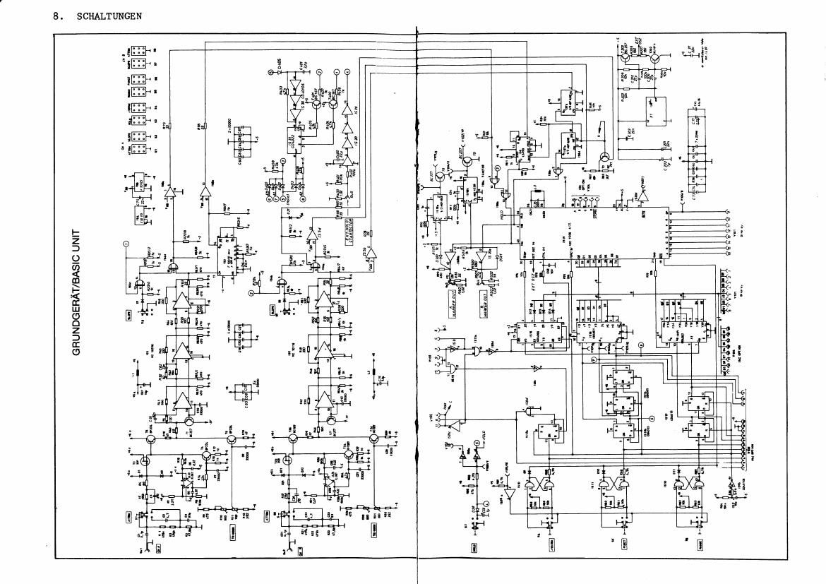 Grundig 7 KB 2032 Schematic