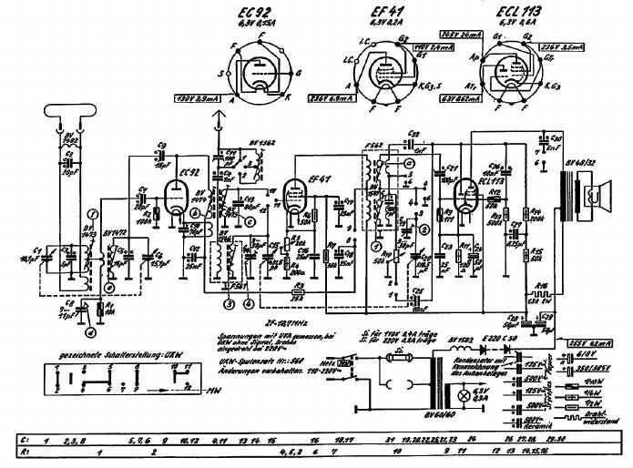 Grundig 810 Schematic