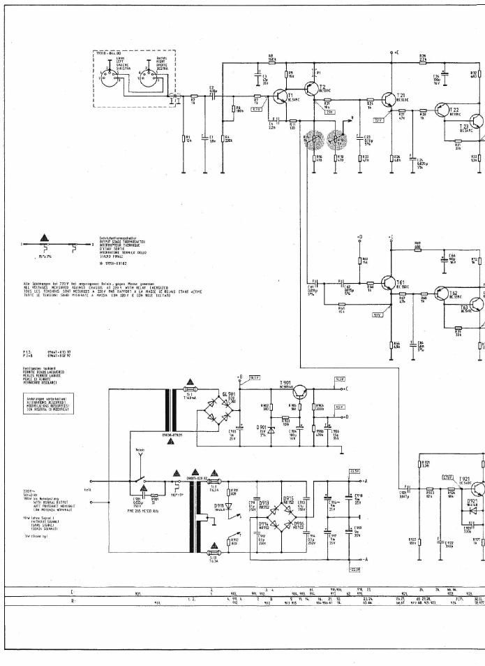 Grundig Aktiv Box XM 1500 Schematic