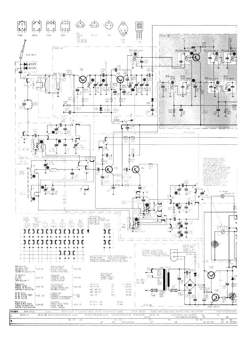 Grundig C 6000 Schematic