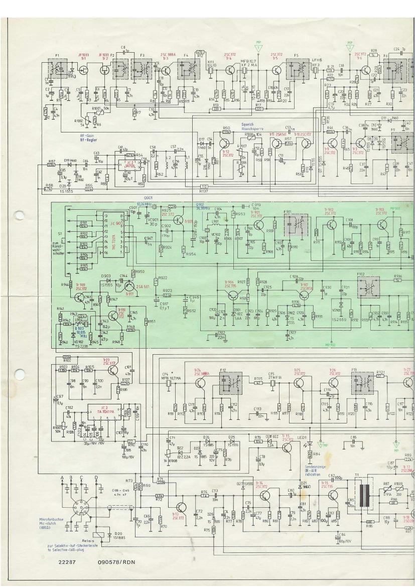 Grundig CBM 200 Schematic