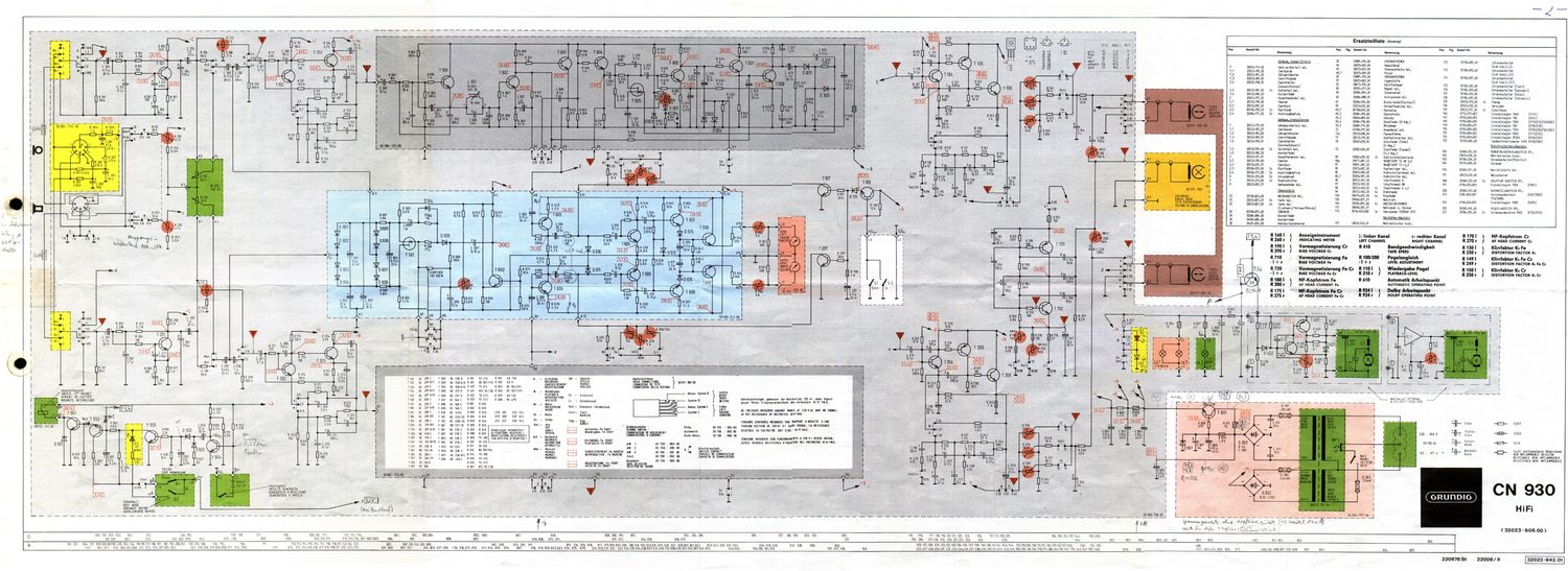 Grundig CN 930 Schematic 2