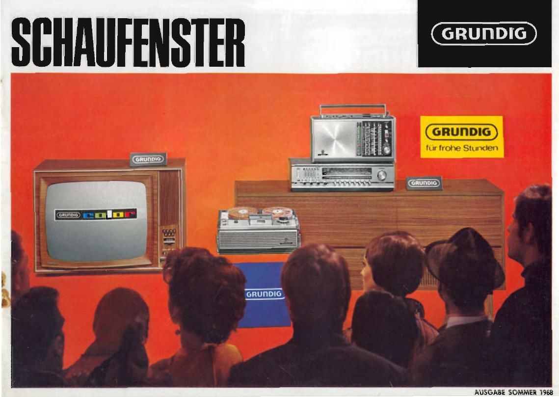 Grundig Catalog 1968