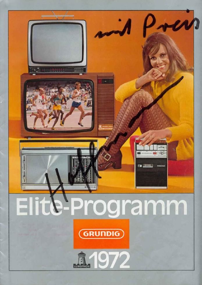 Grundig Elite Programm 1972