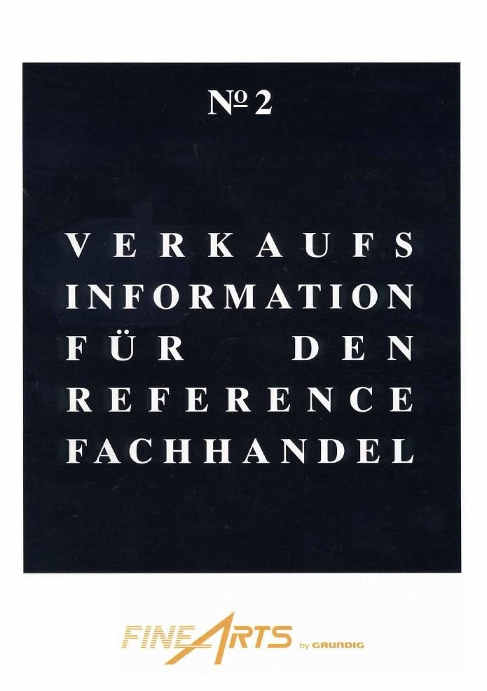 Grundig Fine Arts E 2 Brochure 2