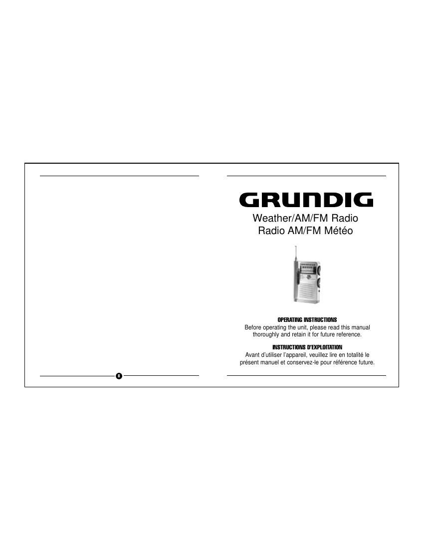 Grundig G 2 Owners Manual
