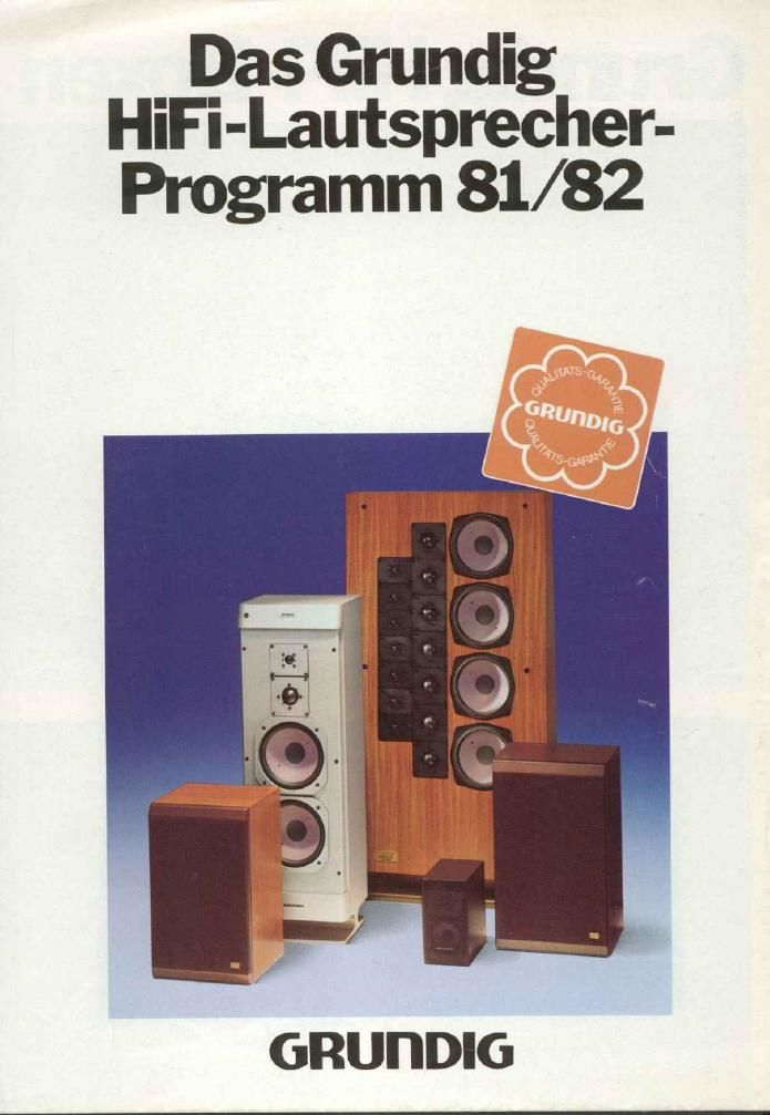 Grundig Hifi Boxen 1981