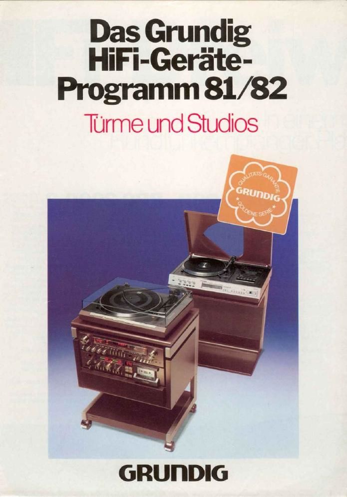 Grundig Hifi Turme 1981