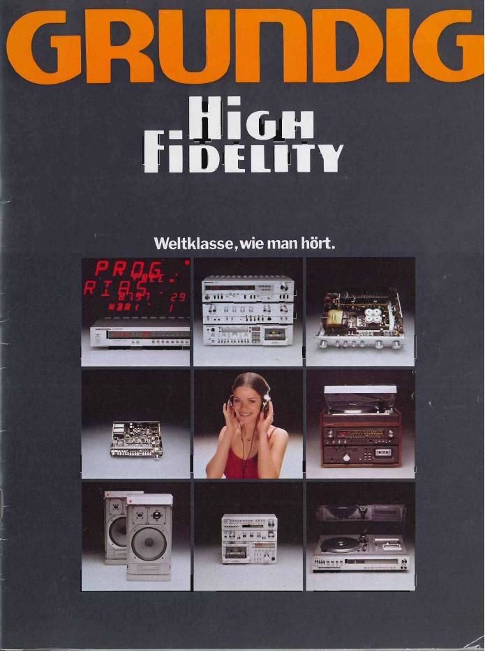 Grundig High Fidelity 1981