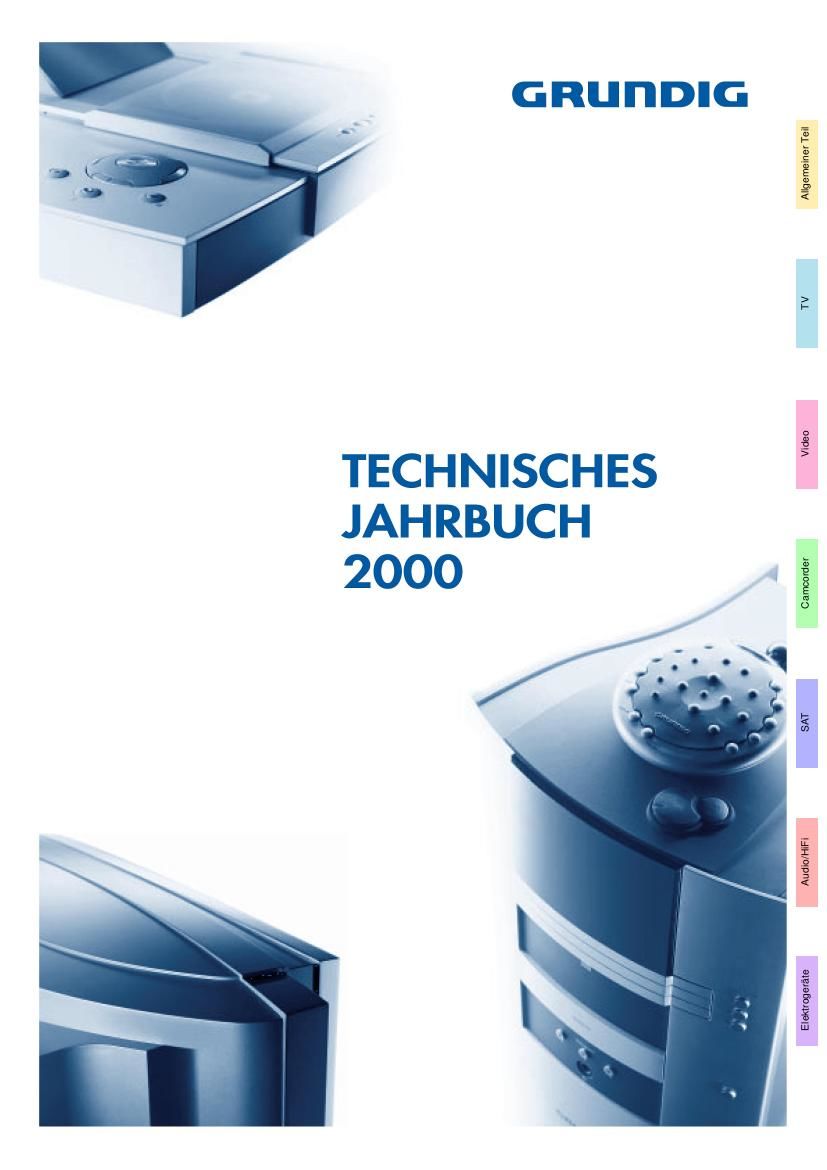 Grundig JAHRBUCH 2000 Service Manual