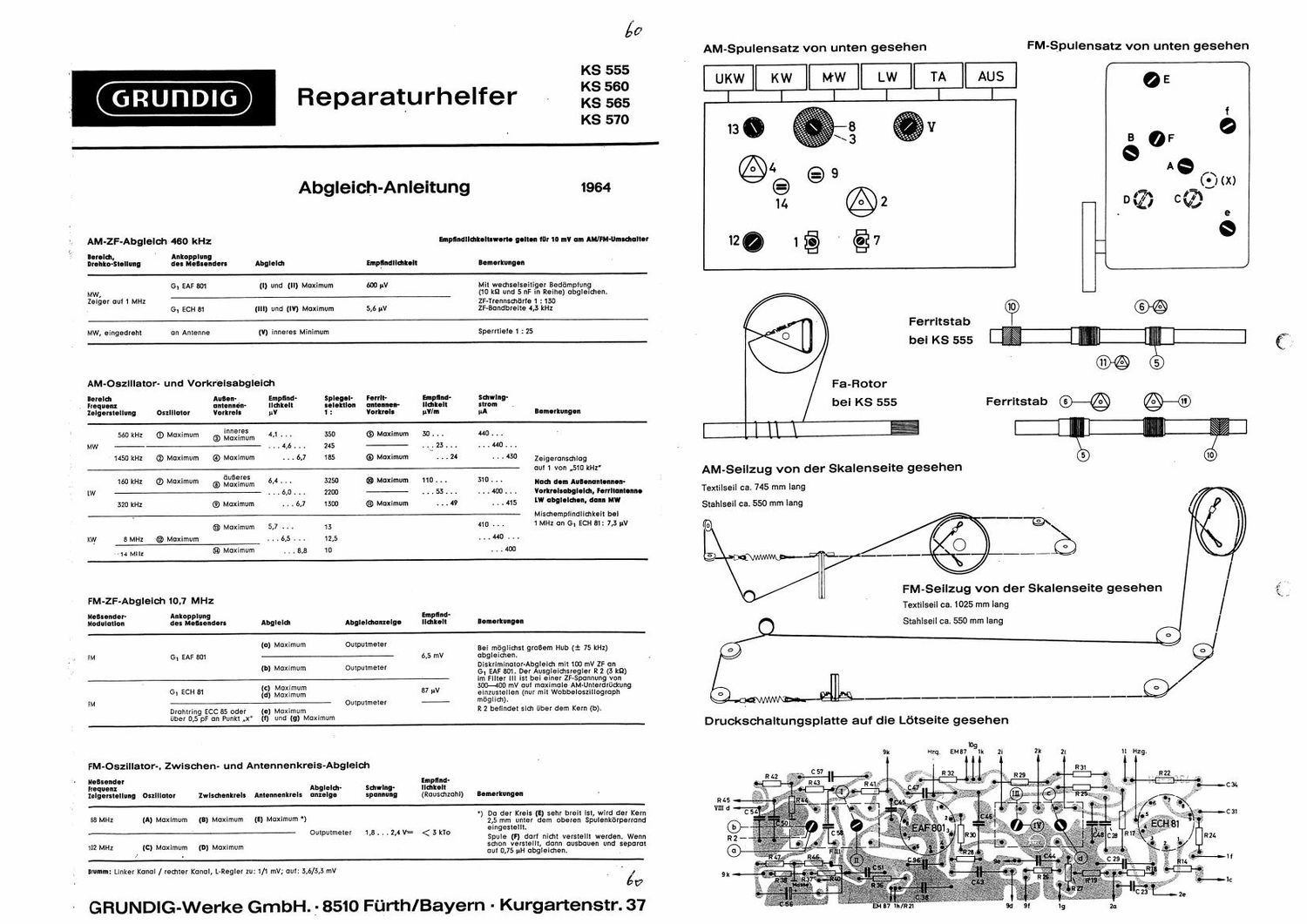 Grundig KS 560 Service Manual 2