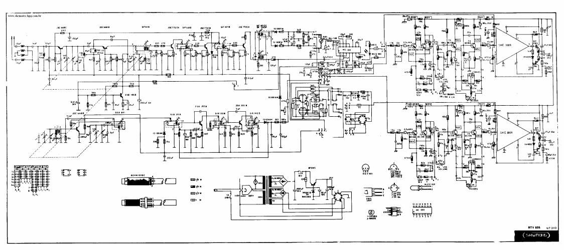 Grundig RTV 505 Schematic