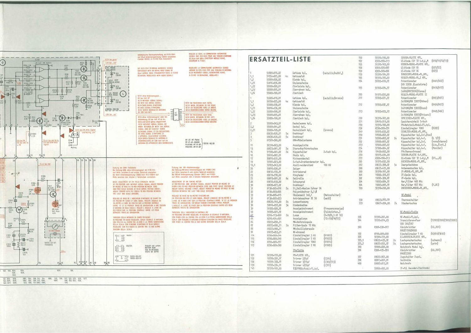 Grundig Receiver 30 Schematics