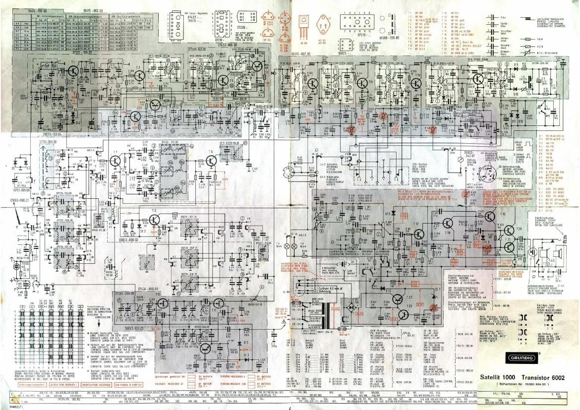 Grundig Satellit 1000 Schematic