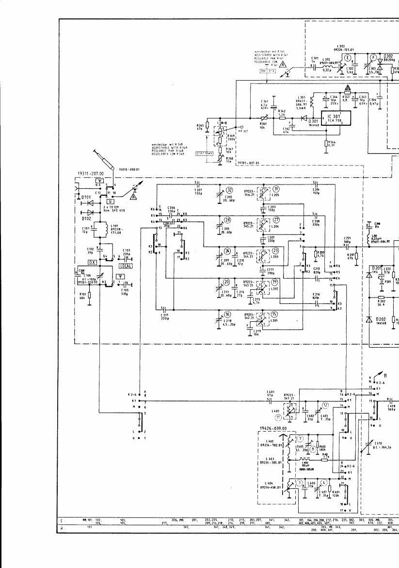 Grundig Satellit 1400 SL Schematic