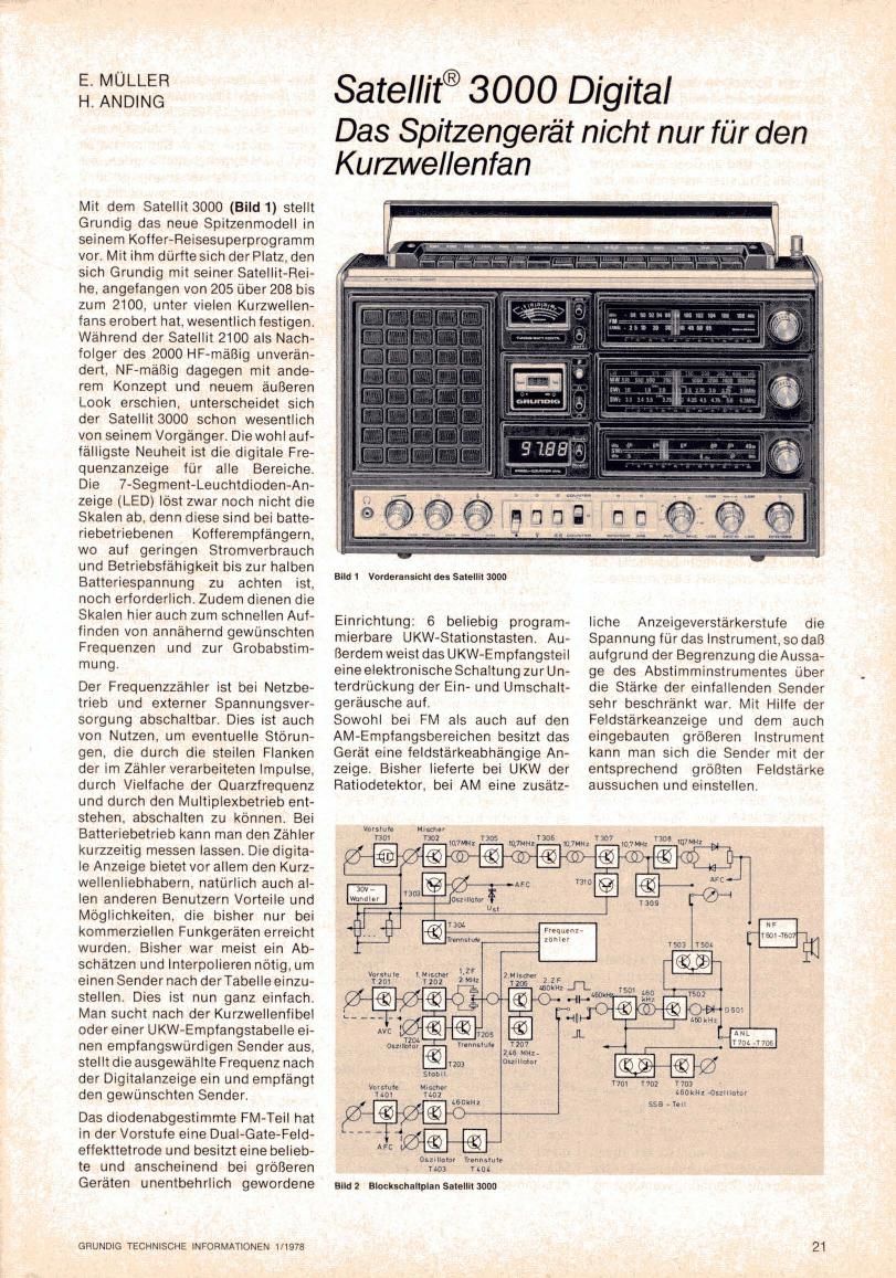 Grundig Satellit 3000 Service Manual