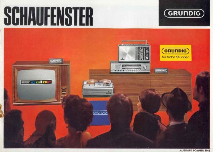 Grundig Schaufenster 1968