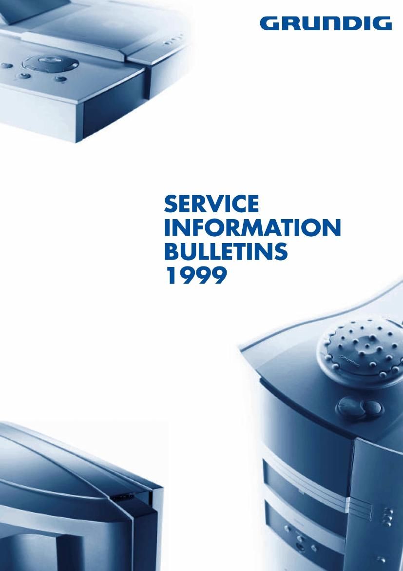 Grundig Service 1999 Bull Service Manual