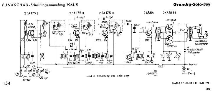 Grundig Solo Boy Schematic