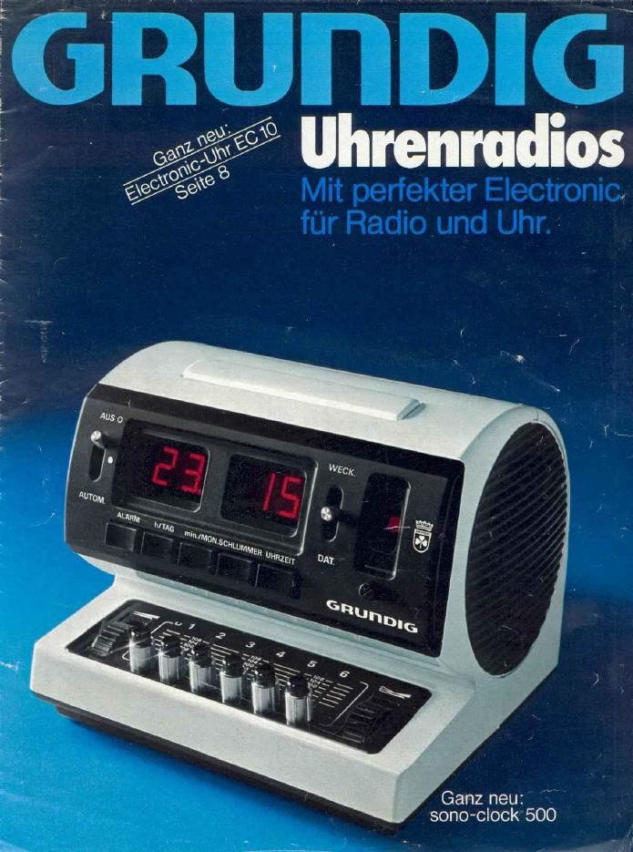 Grundig Sonoclock 1976