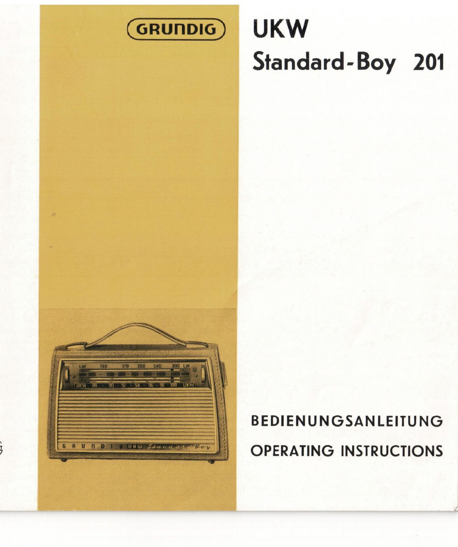 Grundig Standard Boy 201 Schematic
