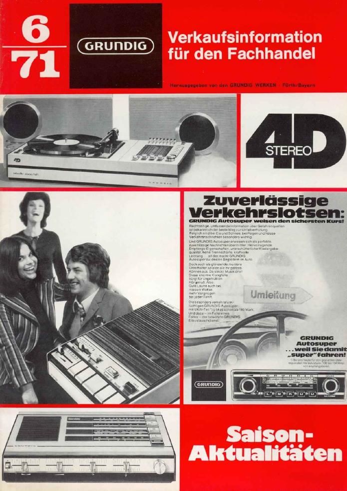 Grundig Stereo 4 D 1971