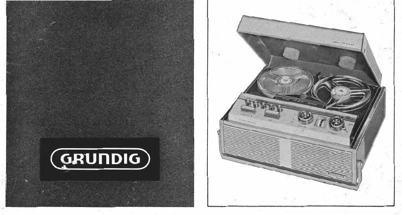 Grundig TK 247 Owners Manual