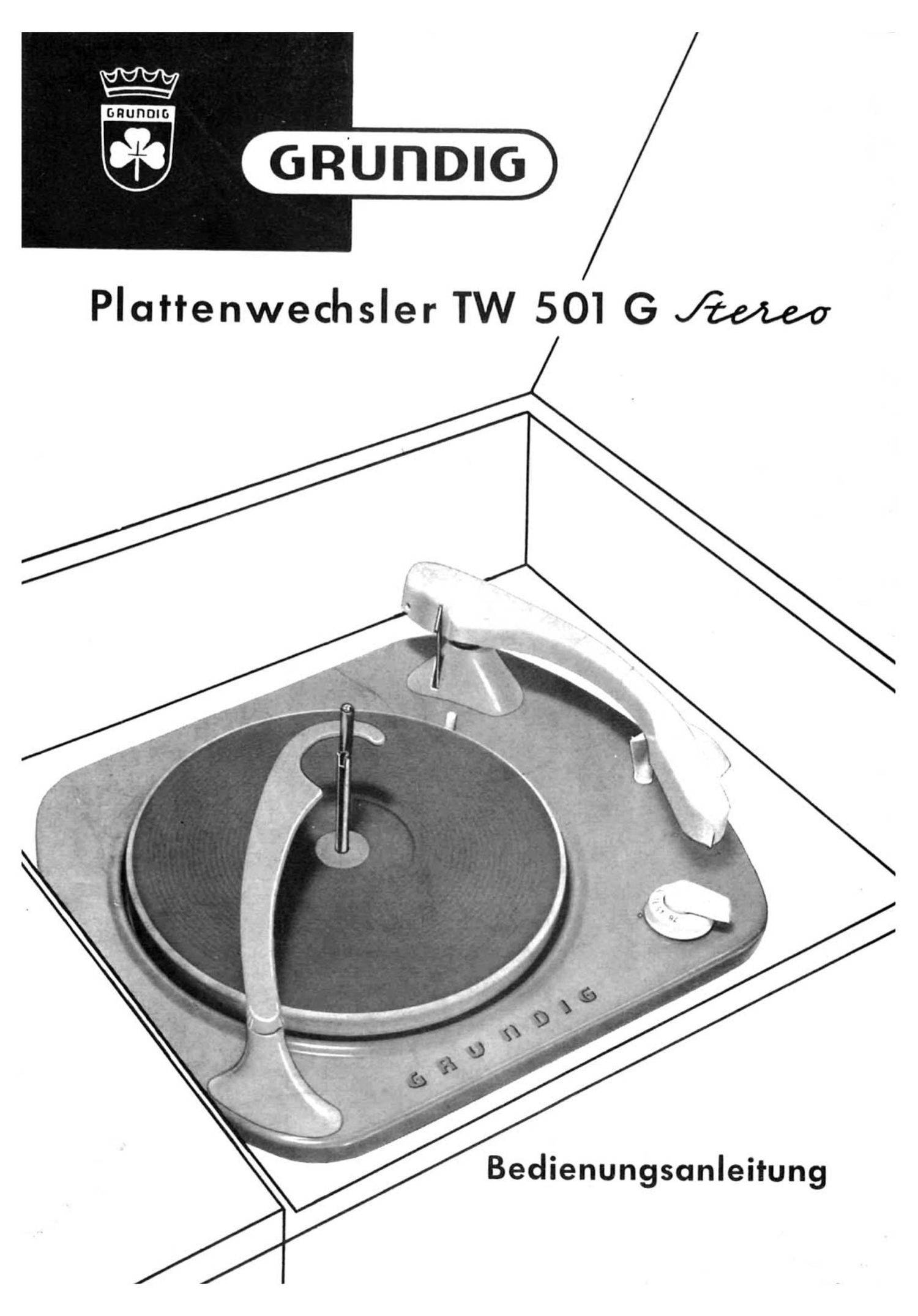 Grundig TW 501 Owners Manual