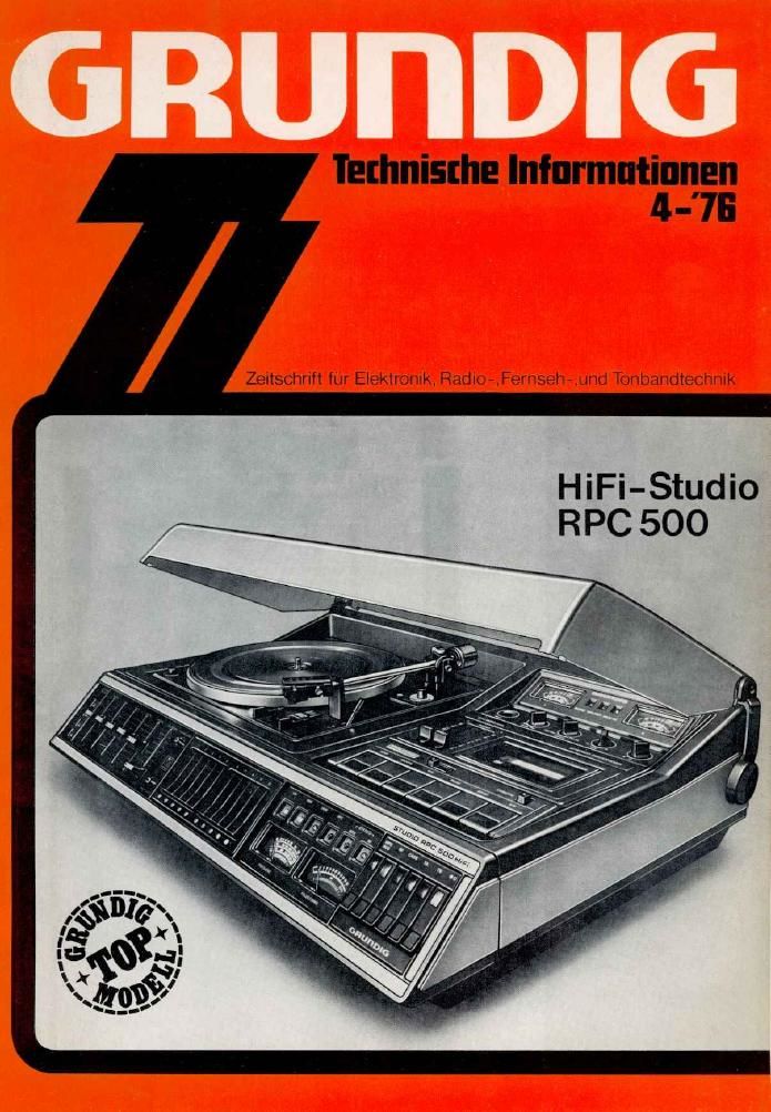 Grundig Technik 1976