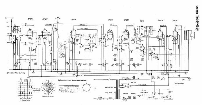 Grundig Teddy Boy Schematic