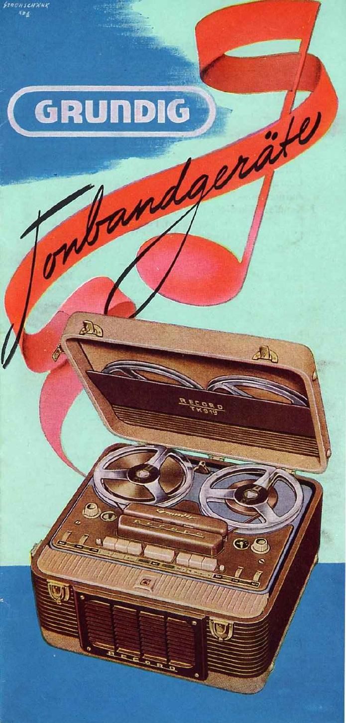 Grundig Tonband 1955