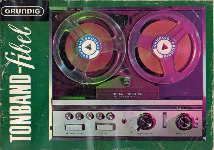 Grundig Tonbandfibel 1966