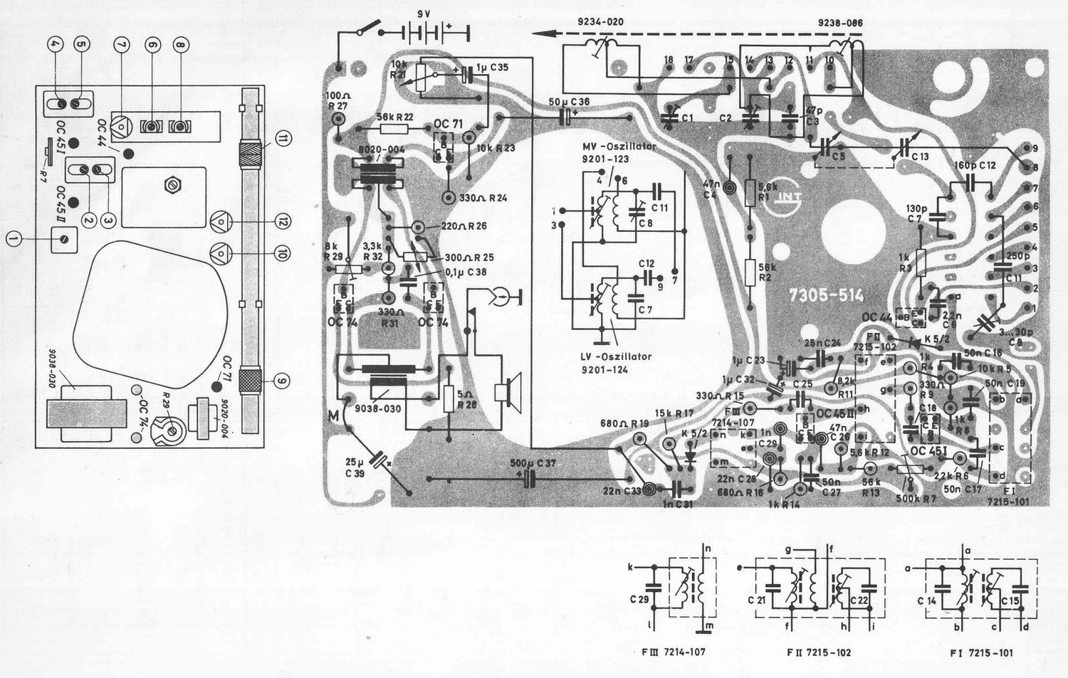Grundig Transistor Boy 59 Schematic