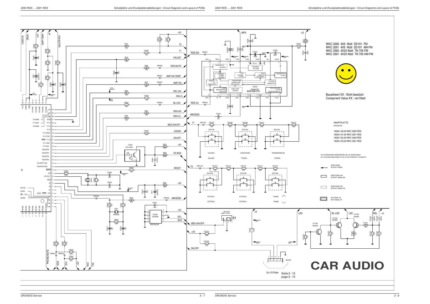 Grundig WKC 3200 Schematic