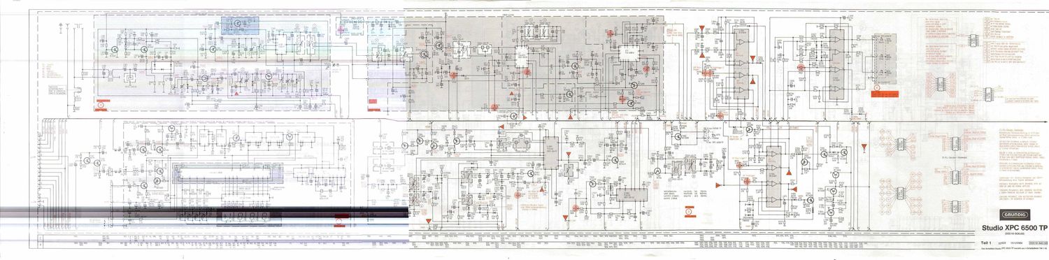 Grundig XPC 6500 Schematic