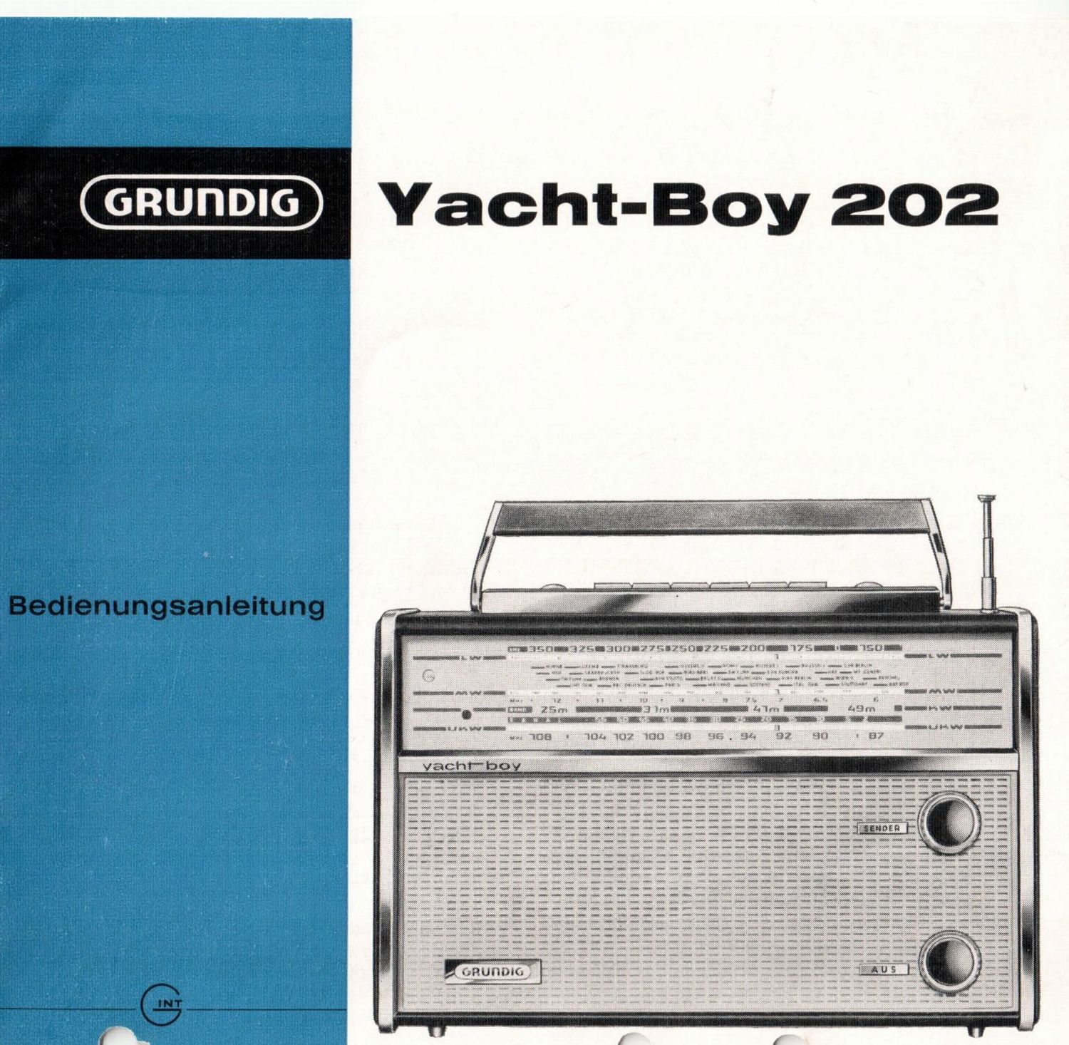 Grundig Yacht Boy 202 E Schematic